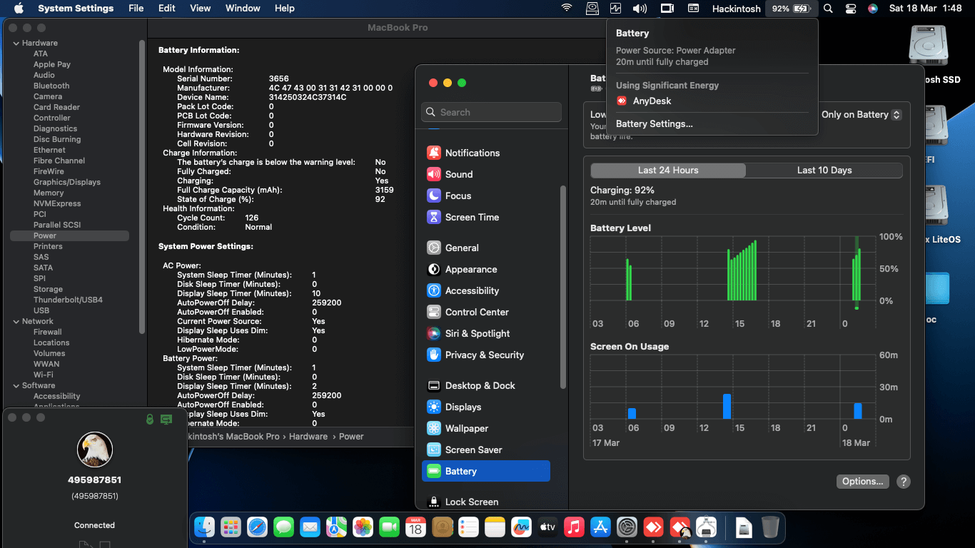 Lenovo Ideapad V330 14IKB 4th [KabyLake R   Intel UHD 620 + I2C]   OpenCore 7